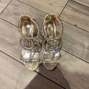 Badgley Mischka Wedding Shoes.